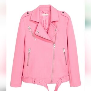 H&M Pink Biker Jacket *Call Outs*